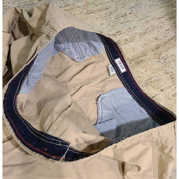 Lot of 2 Izod Saltwater & World Wide Sportsman Men 42 Shorts Cargo Tan Gray - Picture 7 of 16